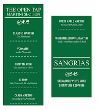 Open Tap menu 8