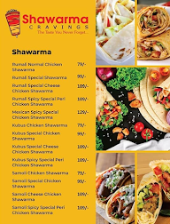 Shawarma Cravings menu 4