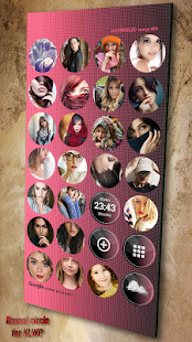 Reveal circle for KLWP - náhled