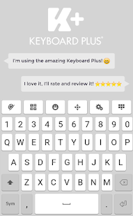 Keyboard Plus OS Phone - náhled
