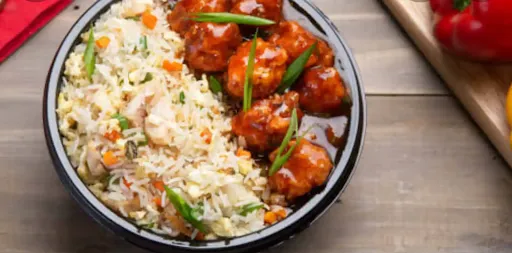 Hot Garlic Chicken Rice Bowl [10 Pieces]