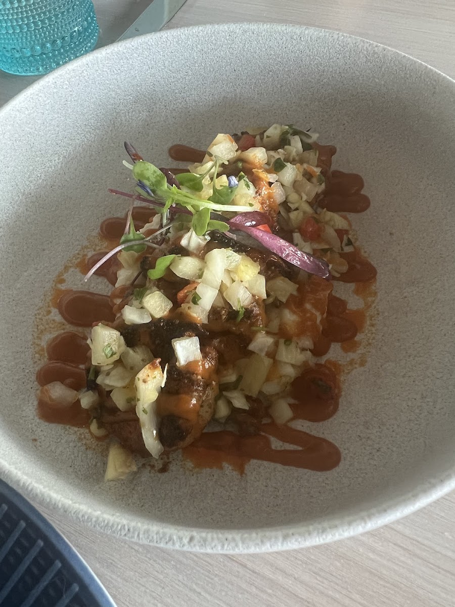 Shrimp & Grits appetizer