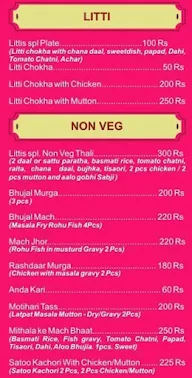 Litties-Taste of Bihar menu 1