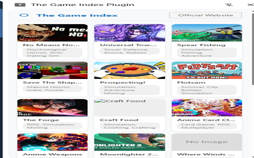 The Game Index Plugin