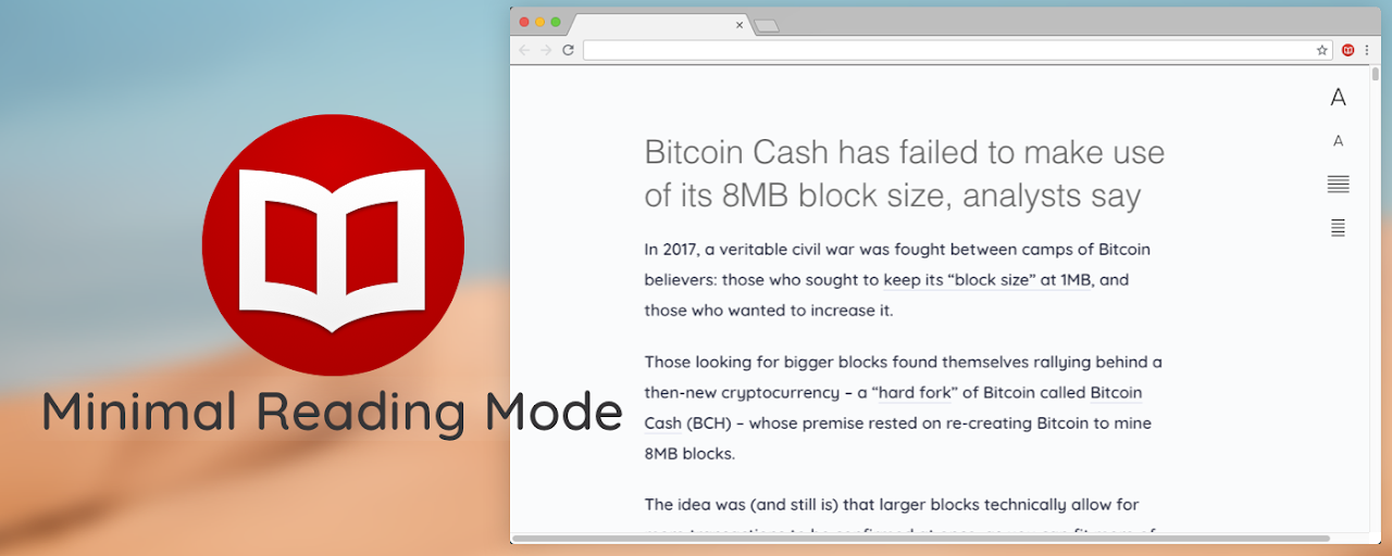 Minimal Reading Mode Preview image 2