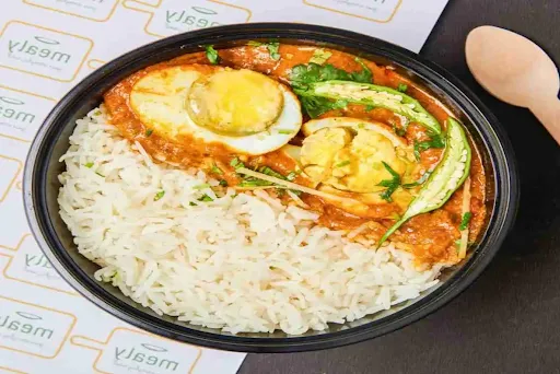 Egg Curry Rice Bowl [2 Eggs, 750 Ml]