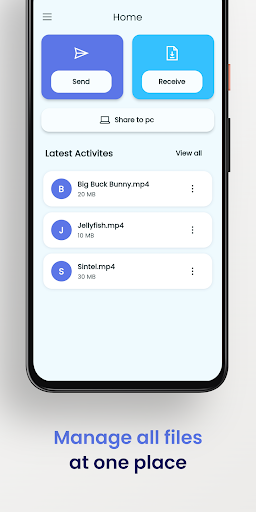 Screenshot File Share App | File Transfer