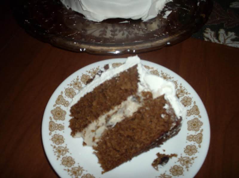 Raisin Filled Gingerbread Cake