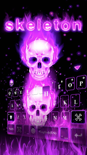 Skeleton Kika Emoji Keyboard