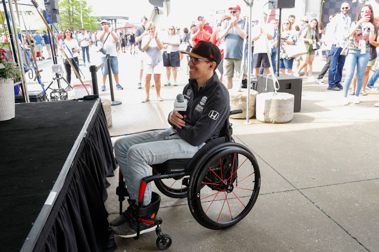 Wickens, a former-F1 test driver, sustained devastating spinal injuries and multiple fractures to his arms and legs in a crash at Pocono Raceway in 2018.