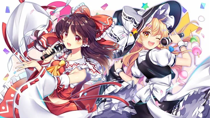 「東方Projectシリーズ」のメインビジュアル