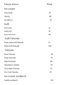 Faluza menu 5