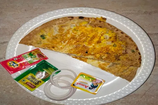 Gobi Pyaaz Egg Parantha