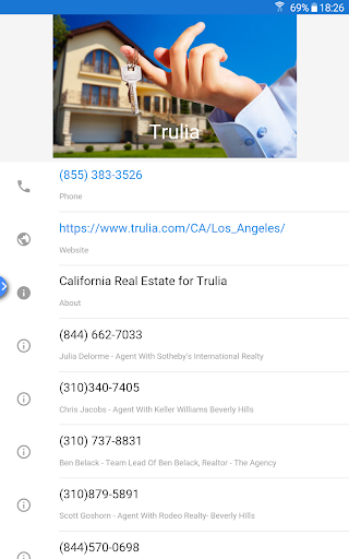 California Real Estate for Trulia