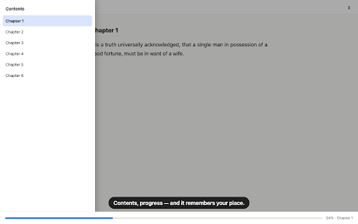 EPUB Reader — Open ePub in Browser screenshot 4