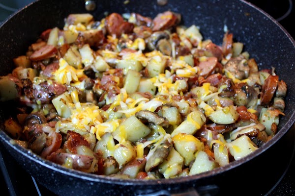 Loaded Fried Potatoes Recipe | Just A Pinch Recipes