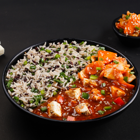 Asian Paneer Rice Bowl