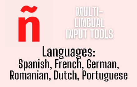 Multi-Lingual Input Tools small promo image