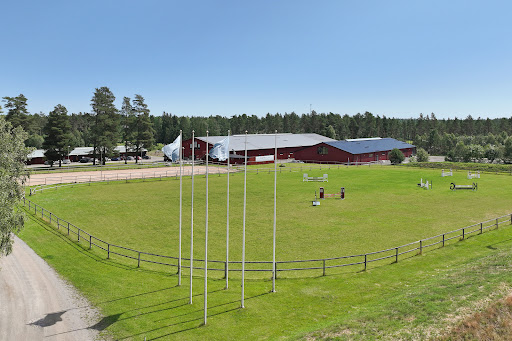 Stables and outdoor arena with obstacles - Luxury farmhouse for sale in Grödinge, 12 bedrooms