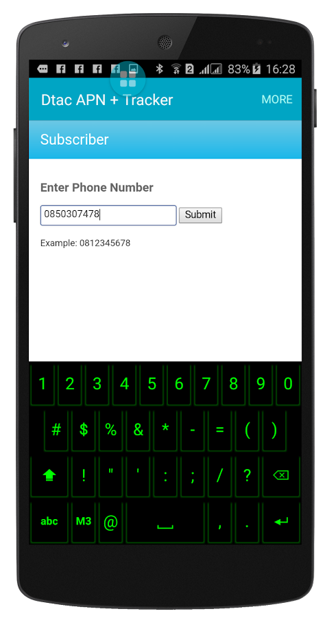    Dtac APN + Tracker- screenshot  