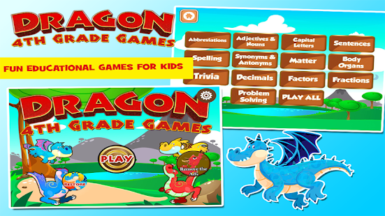 4th Grade Games: Dragon(圖1)-速報App