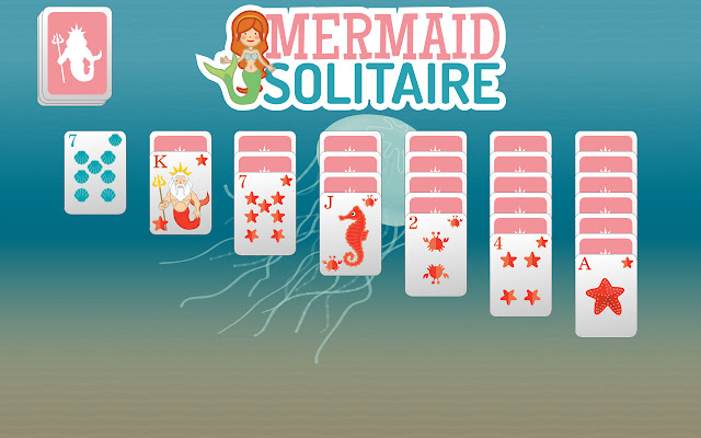 Mermaid Solitiare chrome extension