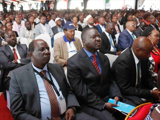 Delegates during the 5th Devolution conference in Kakamega yesterday./ DPPS