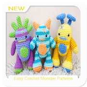 Easy Crochet Monster Patterns  Icon