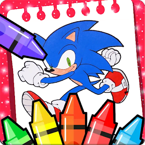 Download Coloring Pages for Sonic Das For PC Windows and Mac