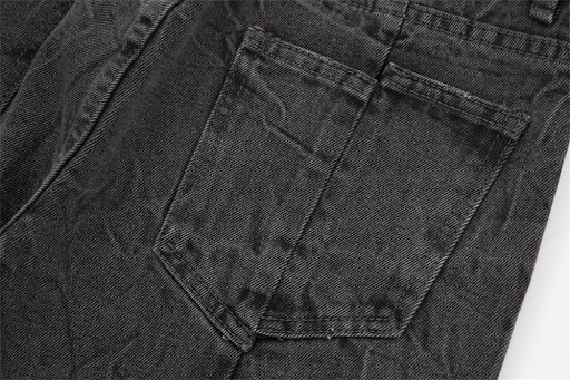Title 10, Fashion Personalized Washed Pleated Jeans Men. ...