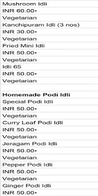 Rajas Idlly Kada menu 7