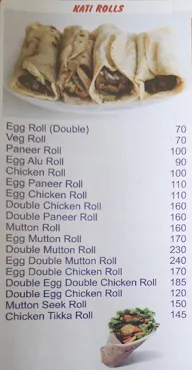 Regency Park menu 3