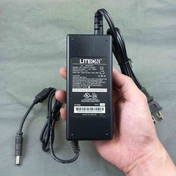 Adapter 12V 5A Liteon | Nguồn 12V 5A | Adaptor 12V 5A | Đổi Điện 12V 5A | Chuyển Điện 12V 5A.