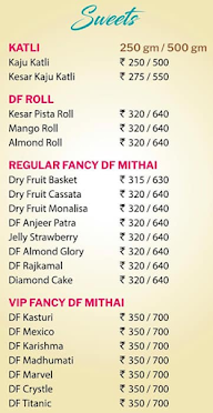 Prashant Corner menu 1