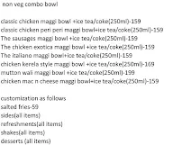 Maggi In A Bowl menu 2