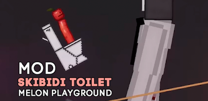 MELON Skibidi Playground Monster TOilet MOD for Minecraft