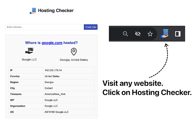 Hosting Checker - Find out who is hosting any website