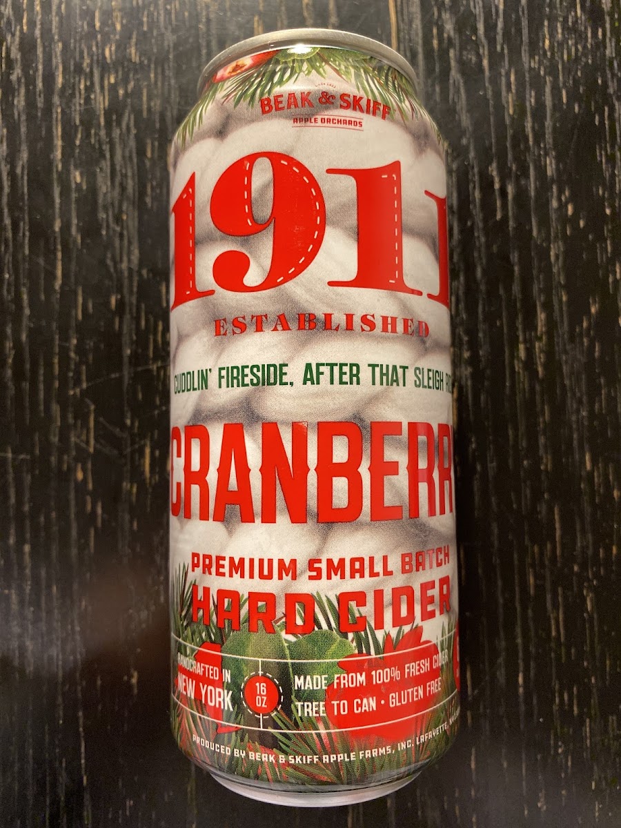 Cranberry Hard Cider