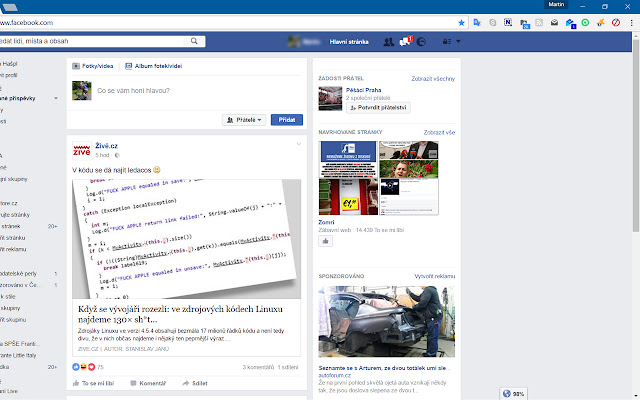 HideChat for Facebook chrome extension