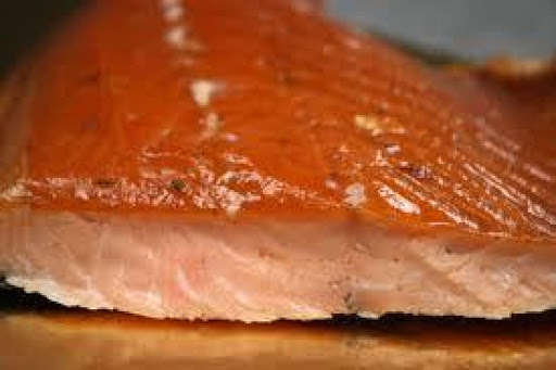 Use Smoked-Salmon for this recipe. I find, it works the best!