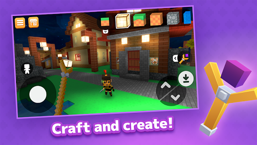 Crafty Lands - Craft, Build and Explore Worlds APK MOD – Pièces de Monnaie Illimitées (Astuce) screenshots hack proof 1