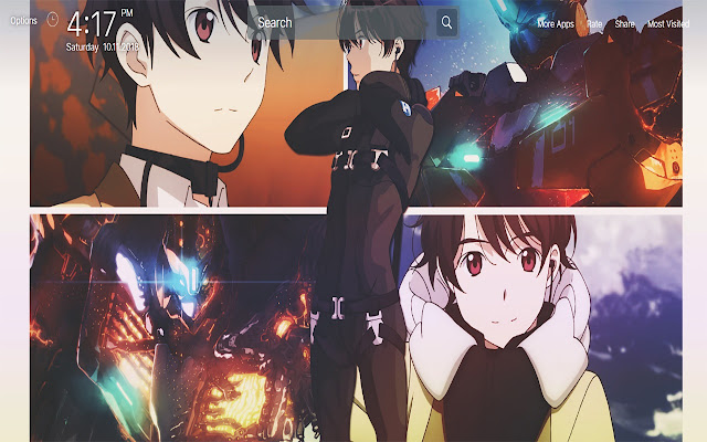 Aldnoah Zero wallpapers New Tab