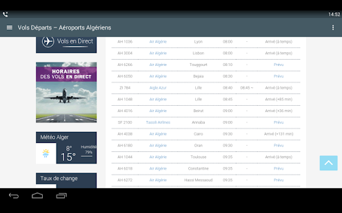 DZ Fly Algérie Horaire Vols(圖6)-速報App
