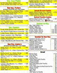 Andaaz-E-Lucknow menu 2