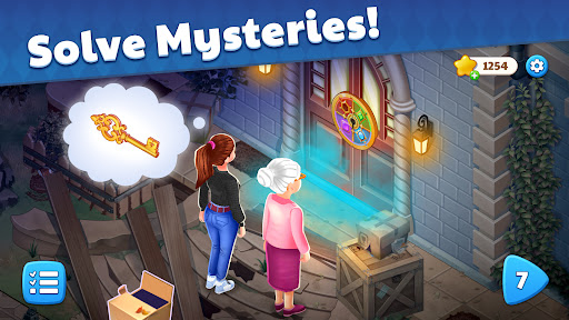 Screenshot Mansion Mystery : Match 3 Game