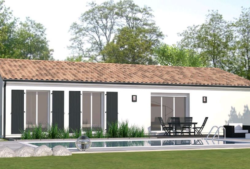  Vente Terrain + Maison - Terrain : 542m² - Maison : 83m² à Saint-Yzan-de-Soudiac (33920) 