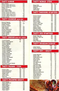 Tasty Magic menu 1