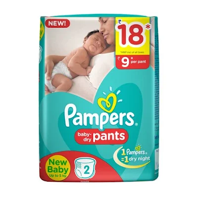 Pampers New Born - 2 Diaper Pants - 2 pcs