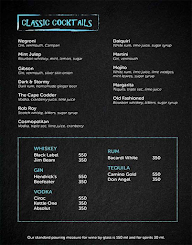 Bg's - Poolside Bar menu 3