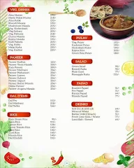 Grand Dilli Darbar Restaurant menu 3